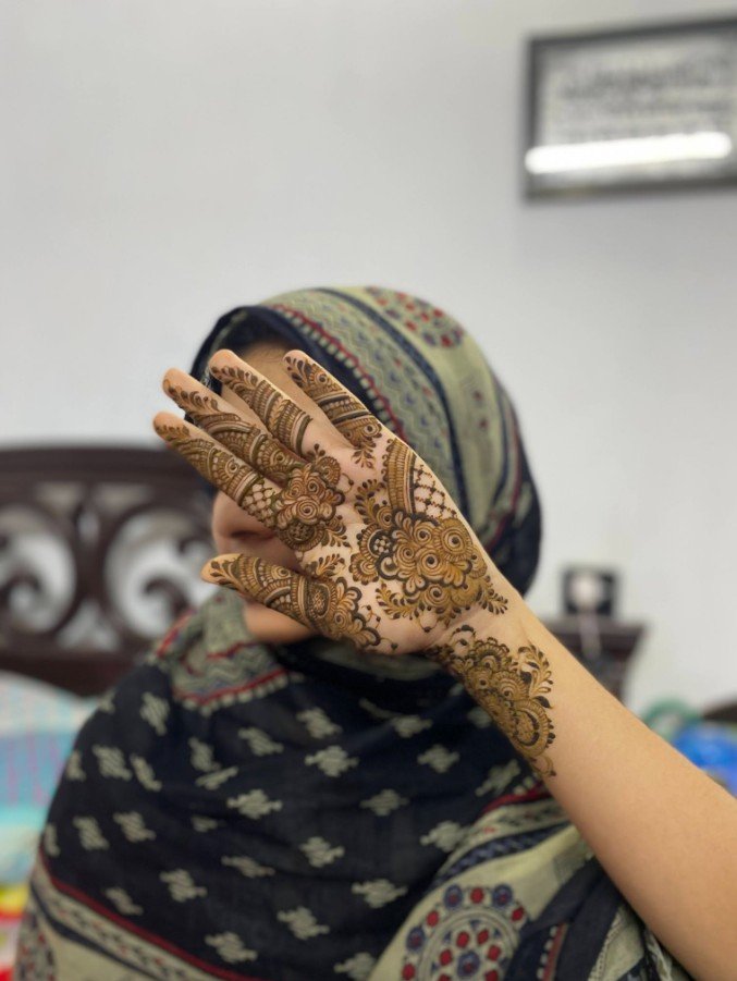 simple mehndi design